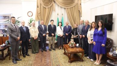 قنصل عام الصين بالإسكندرية تشيد بالدور الذي تقوم به الأكاديمية العربية