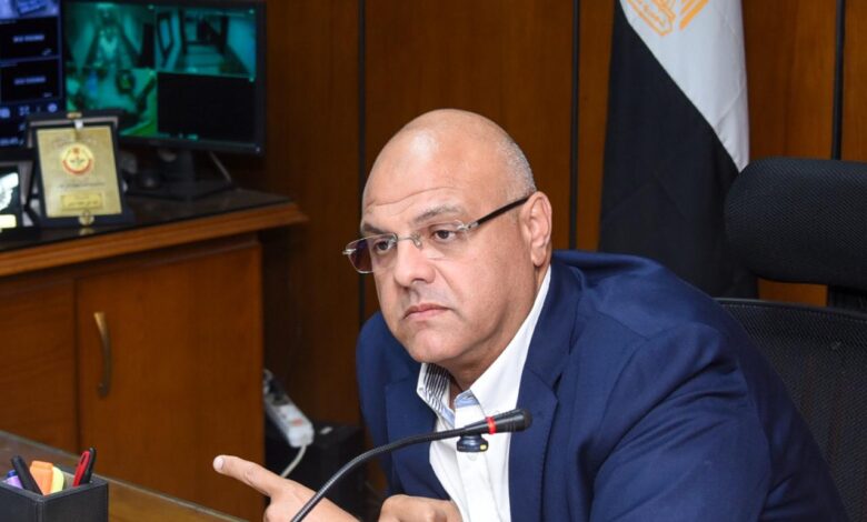 محافظ الإسكندرية لا تهاون مع المخالفين وإزالة فورية لمحطة خرسانة تهدد صحة الطلاب بالمنتزه أول
