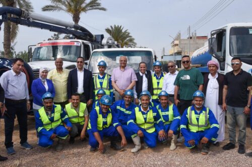 محافظ الإسكندرية يتفقد مشروع محطة صرف صحي البرج 2 بمركز ومدينة برج العرب