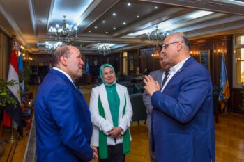 محافظ الإسكندرية يستقبل المنسق العام للمبادرة الوطنية للمشروعات الخضراء الذكية