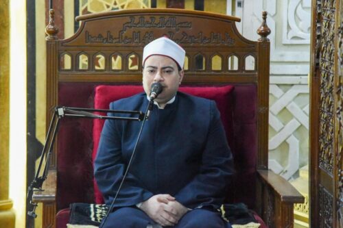محافظ الإسكندرية يشهد احتفال رأس السنة الهجرية بمسجد سيدي أبي العباس المرسي