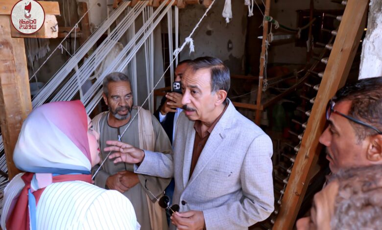 محافظ سوهاج يتفقد عددًا من المشروعات والمنشآت الخدمية والتنموية بحي الكوثر