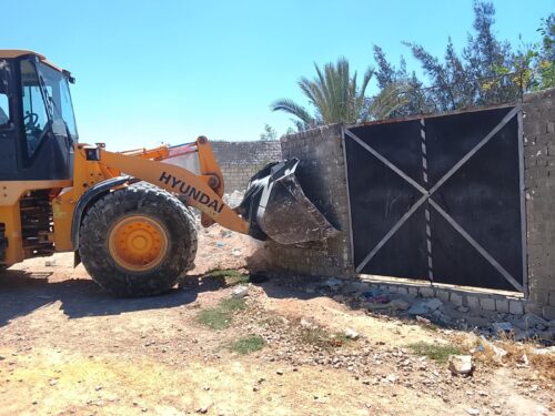 محافظة الإسكندرية تنفيذ 20 حالة إزالة وإيقاف لأعمال بناء مخالف بأحياء الإسكندرية