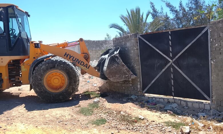 محافظة الإسكندرية تنفيذ 20 حالة إزالة وإيقاف لأعمال بناء مخالف بأحياء الإسكندرية