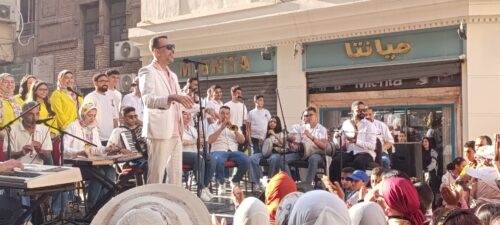 من قلب «شارع الحضارات».. «شارع الفن» يواصل صناعة البهجة في الإسكندرية