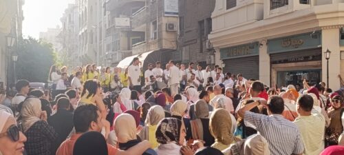 من قلب «شارع الحضارات».. «شارع الفن» يواصل صناعة البهجة في الإسكندرية