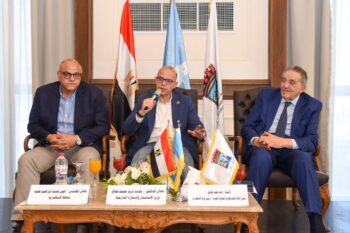 وزير الاستثمار والتجارة الخارجية ومحافظ الإسكندرية في لقاء مع مجتمع الأعمال بالغرفة التجاريةلتعزيز تنافسية الاقتصاد المصرى