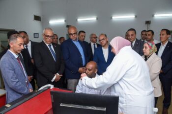 وزير الاستثمار والتجارة الخارجية ومحافظ الإسكندرية يبحثان مع قيادات الهيئة العامة للتحكيم واختبارات القطن