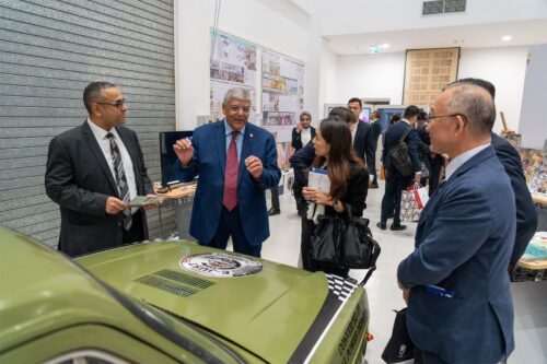 وزير التعليم العالي يفتتح اجتماع مجلس أمناء الجامعة المصرية اليابانية في دورته ال32