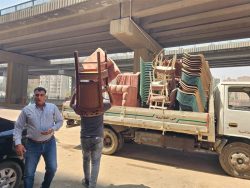 محافظة الجيزة تكثف حملات النظافة بالمريوطية للحفاظ على أعمال التطوير