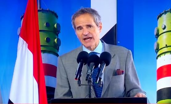 جروسي: مشروع محطة الضبعة من أكبر البرامج النووية في العالم