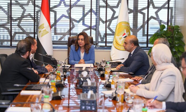 وزيرة التنمية المحلية تبحث إنشاء منظومة وطنية للمخلفات الدوائية