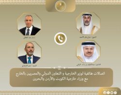 وزير الخارجية يبحث مع نظرائه في الكويت تداعيات الاعتداءات الإيرانية الأخيرة