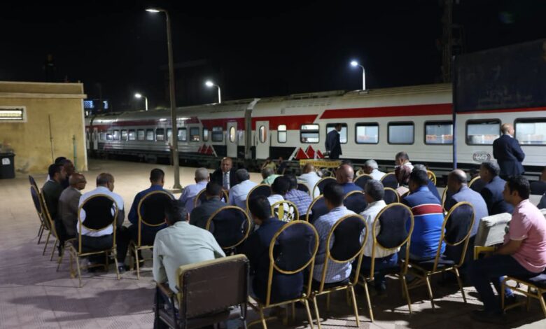 وزير النقل: وإجتماع طارئ لوزير النقل بمحطة «محلة روح»