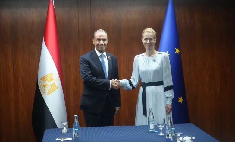 وزير الخارجية يلتقى الممثلة العليا للشئون الخارجية والسياسة الأمنية للاتحاد الأوروبي.