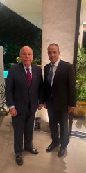 وزير الخارجية يلتقي نظيره البرازيلي لبحث سبل التعاون الثنائي والشراكة بين مصر ودول أمريكا اللاتينية.