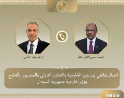 وزير الخارجية يبحث مع نظيره السوداني سبل تعزيز العلاقات الثنائية وتطورات الأوضاع في السودان