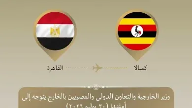 وزير الخارجية توجه إلى أوغندا للمشاركة في القمة الاستثنائية الثانية للدول المساهمة بقوات في بعثة الاتحاد الأفريقي للدعم والاستقرار في الصومال