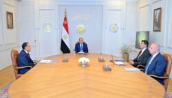 يجتمع الرئيس السيسي بوزير الصناعة لإستعراضً الموقف التنفيذي للاستراتيجية الصناعية الوطنية ٢٠٢٦ – ٢٠٣٠