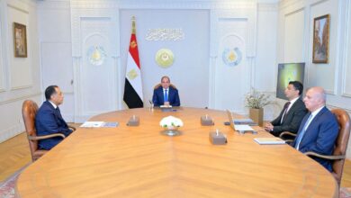 يجتمع الرئيس السيسي بوزير الصناعة لإستعراضً الموقف التنفيذي للاستراتيجية الصناعية الوطنية ٢٠٢٦ – ٢٠٣٠