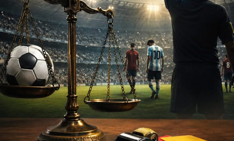 صافرة تهز ضمير الملاعب