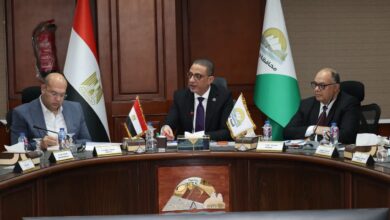 محافظ الجيزة يناقش إحتياجات أهالي منشأة القناطر وأوسيم والوراق مع أعضاء مجلسي النواب والشيوخ