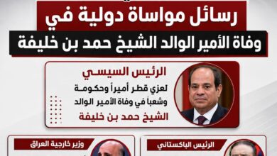 العالم ينعى الأمير الوالد الشيخ حمد بن خليفة آل ثاني