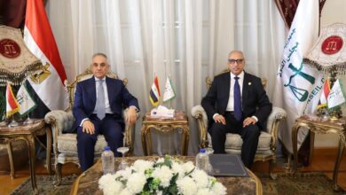 وزير العدل يهنئ رئيس مجلس الدولة بمناسبة توليه رئاسة المجلس