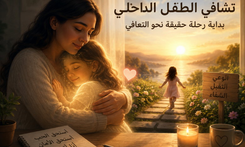 "تشافي الطفل الداخلي بداية رحلة حقيقة نحو التعافي"