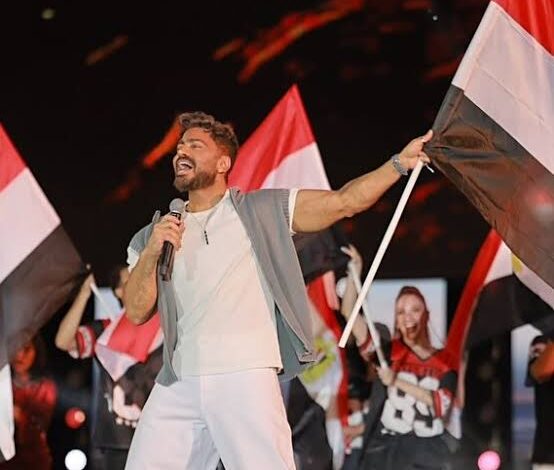 تامر حسني يحيي احتفالية «100 مليون شكرا» لتكريم منتخب مصر باستاد القاهرة