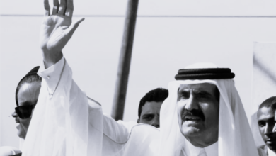 مراسم تشييع الأمير الراحل الشيخ حمد بن خليفة آل ثاني