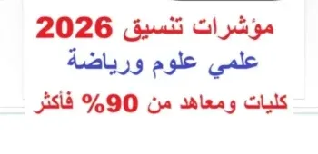 تنسيق الهندسة 2026.. توقعات بتراجع الحد الأدنى إلى 279 درجة