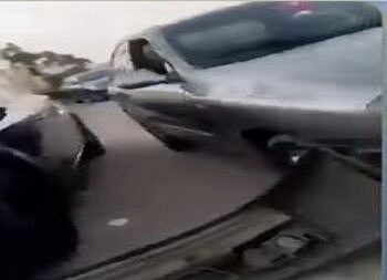 كشف حقيقة ادعاء دبلوماسية أجنبية بالتسبب في حادث تصادم بالقاهرة