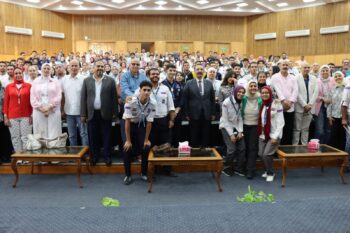 القائم بأعمال رئيس جامعة الإسكندرية يشهد ختام المهرجان الكشفي الـ45 والدورة الإرشادية الـ17