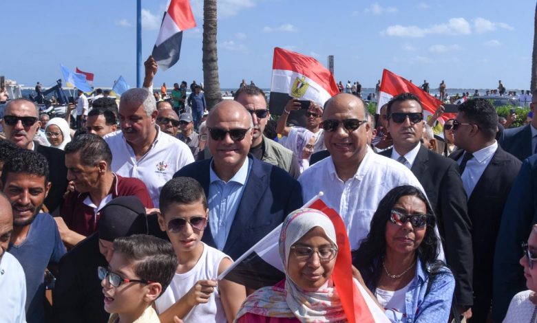 بالصور محافظ الإسكندرية يُطلق فعاليات العيد القومي الـ74 للمحافظة ويشهد الموسيقى العسكرية