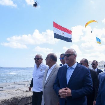بالصور محافظ الإسكندرية يُطلق فعاليات العيد القومي الـ74 للمحافظة ويشهد الموسيقى العسكرية