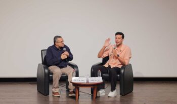 في لقاء مفتوح بمكتبة الإسكندرية الفنان أحمد عبد الوهاب