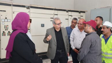قام المهندس سامي قنديل، رئيس مجلس إدارة شركة الصرف الصحي بالإسكندرية،