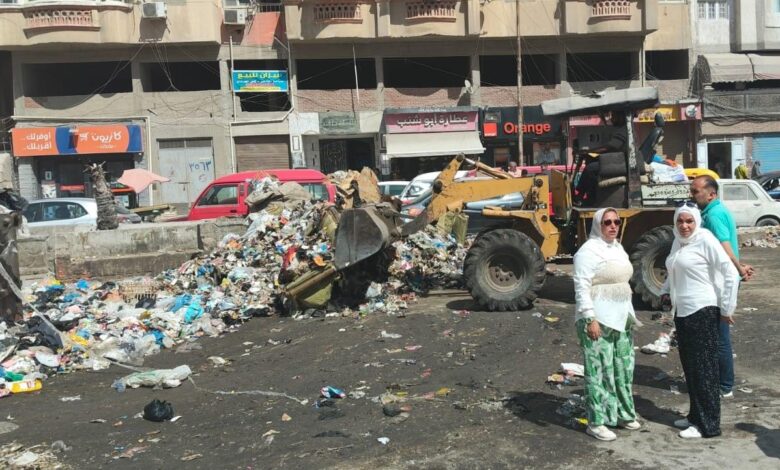محافظ الإسكندرية حملات مكثفة بالأحياء لمواجهة النباشين والفريزة ورفع كفاءة النظافة العامة