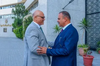 محافظ الإسكندرية يزور السيد مدير أمن الإسكندرية لتقديم التهنئة بتوليه مهام منصبه الجديد
