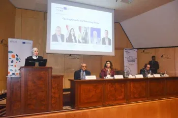 نائب محافظ الإسكندرية تشارك فى افتتاح الندوة الثانية لإشراك المجتمع TRANSFORMED بمكتبة الإسكندرية