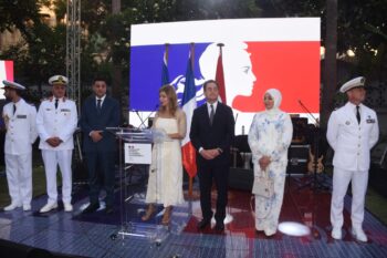 نائب محافظ الإسكندرية تشارك في احتفالية العيد الوطني الفرنسي نيابةً عن المحافظ