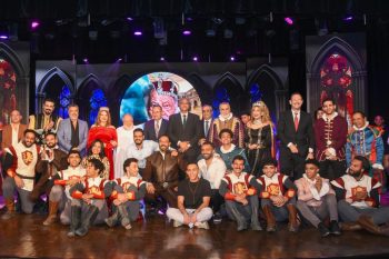 وزير التعليم العالي والقائم بإعمال وزير الثقافه ومحافظ الإسكندرية يشهدان انطلاق الموسم الصيفي للمسرح بـ الملك لير​