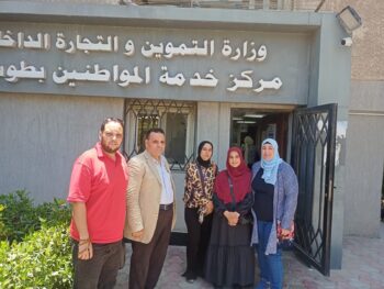 وكيل تموين الاسكندرية يتفقد مراكز الخدمات التموينية بنطاق حى المنتزة