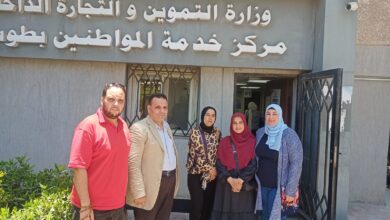 وكيل تموين الاسكندرية يتفقد مراكز الخدمات التموينية بنطاق حى المنتزة