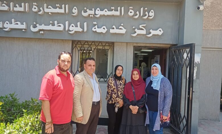 وكيل تموين الاسكندرية يتفقد مراكز الخدمات التموينية بنطاق حى المنتزة
