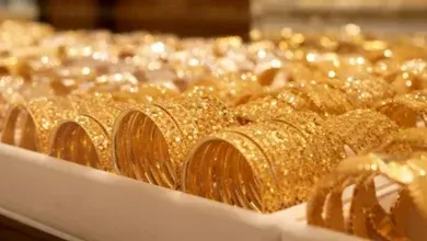 أسعار الذهب وقفزه في نهاية التعاملات المسائية ليوم الجمعة