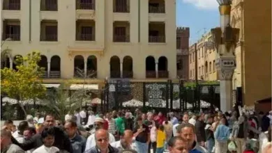 صلاة الجمعة بث مباشر من مسجد الحسين بالقاهرة