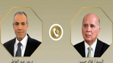 وزير الخارجية يبحث مع نظيره العراقي العلاقات الثنائية والتطورات الإقليمية