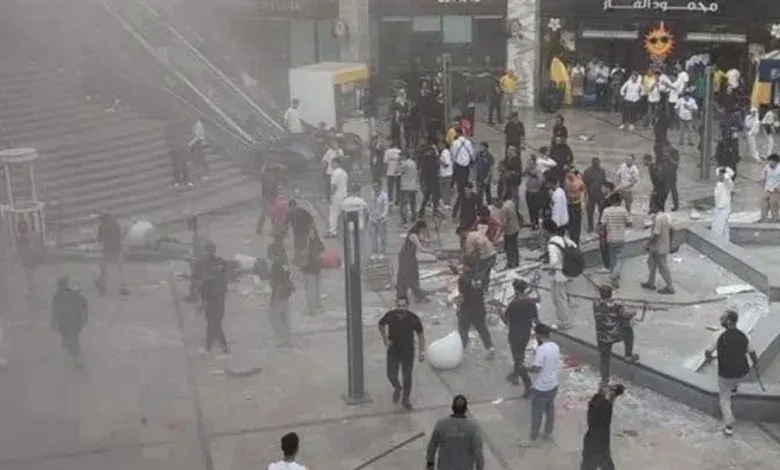 شهود عيان يكشفون تفاصيل إنفجا-ر مطعم داخل مول أرابيلا بلازا